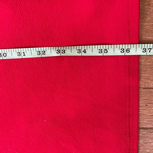 Red Omega Size 2XL Body-con Long Sleeve Dress - Picture 7 of 8